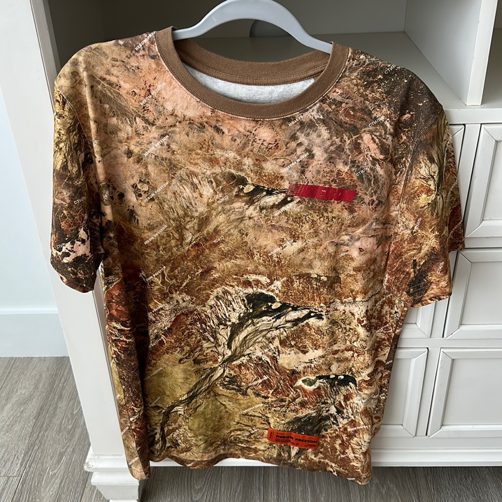 Heron Preston Camo Shirt
